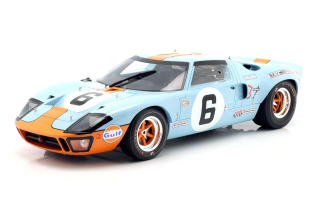 Ford GT40 4.9L V8 Team JW Automotive Engineering #6 J.Ickx/J.Oliver Winner 24H Le Mans 1969 1:12 Werk83