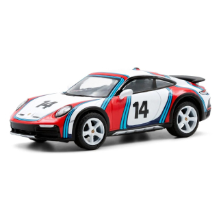 Porsche 911 (992) Dakar Martini Rallye 1978 1:64 Tiny Toys