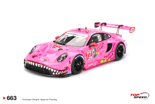 Porsche 911 992 GT3 R #77 AO Racing Detroy GP 2025 1:18 TopSpeed Models