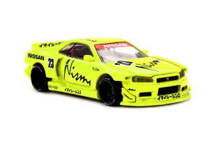 Nissan Skyline GTR (R34) Kaido Works V4 1999 1:64 Mini GT