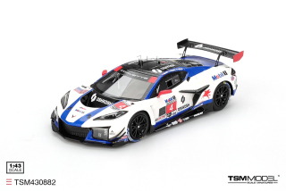 Chevrolet Corvette GT3 R #4 Corvette Racing by Pratt Miller Motorsports 12H Sebring 2025 1:43 TSM Model