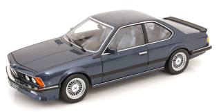 BMW 6-Series M635 CSI E24 Coupe 1987 with Alpina Rims dark blue 1:12 KK Scale