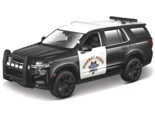 Chevrolet Tahoe Police Higway Patrol 2021 1:24 Maisto