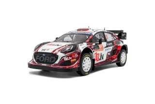 Ford Puma Rally1 Hybrid #22 Sesks/Francis TET Rally Latvia 2024 1:18 Solido