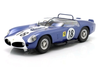 Ferrari 250 TR61 3.0L V12 Spider Team N.A.R.T. North American Racing #18 Ryan/Fulp 24H Le Mans 1962 1:18 Werk83