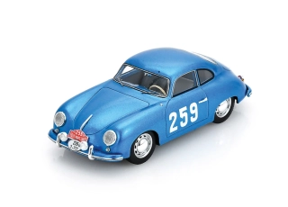 Porsche 356 1500 #259 Cooper/Fischel Rally Monte Carlo 1955 1:43 Spark