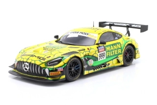 Mercedes-AMG GT3 EVO Team GRUPPEm Racing #999 Engel/Grenier/Marciello 3rd 12H Bathurst 2023 1:18 Ixo Models