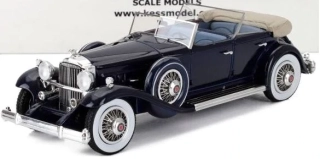 Packard 904 Custom Dietrich Duel Cowl Sport Pheaton Open 1932 blue/beige 1:43 KESS Model