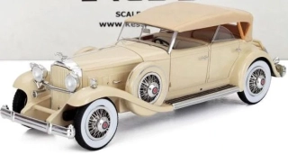 Packard 904 Custom Dietrich Duel Cowl Sport Pheaton Closed 1932 beige 1:43 KESS Model