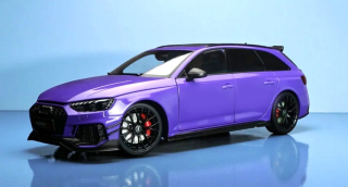 Audi A4 RS4 Darwin Pro B9 Avant SW Station Wagon 2020 viola metallic 1:18 NZG