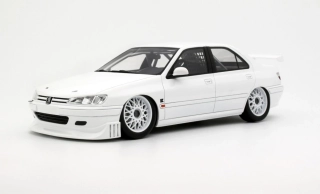 Peugeot 406 by Khyzyl Saleem 2024 white 1:18 OttOmobile