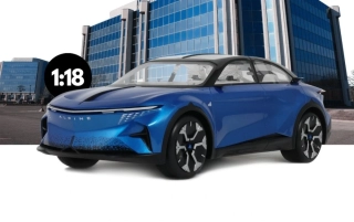 Alpine A390 β 2024 specular blue 1:18 OttOmobile