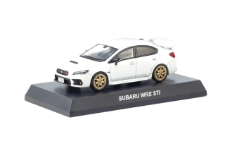 Subaru WRX STI EJ20 Final 2020 white 1:64 Kyosho