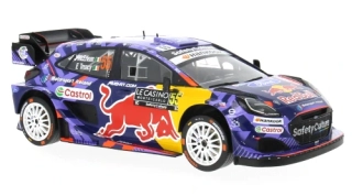 Ford Puma Rally1 Team M-Sport WRT #55 McErlean/Treacy Rally Kenya Safari 2025 1:18 Ixo Models