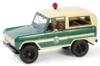 Ford Bronco Smokey Bear Forest Ranger *Artisan Collection* 1967 green/cream 1:18 GreenLight