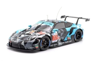 Porsche 911 991 RSR-19 4.2L Team Dempsey Proton Racing #77 Ried/Priaulx/Tincknell 24H Le Mans 2022 1:18 Ixo Models