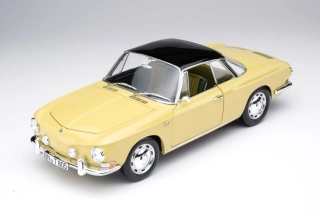 Volkswagen Karmann Ghia Typ 34 Manila yellow/black top 1:18 Norev