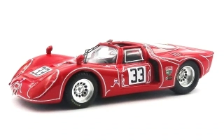 Alfa Romeo 33.2 #33 Kwech/Martino 6H Watkins Glen 1968 1:43 Best Model