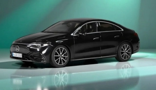 Mercedes-Benz CLA Coupe BEV black 1:18 NZG