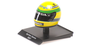 Helmet – A.Senna - 1987 1:10 Minichamps