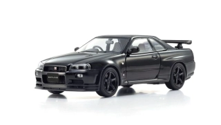 Nissan Skyline GT-R R34 V-SpecII 2001 black 1:43 Kyosho