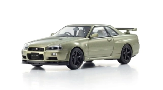 Nissan Skyline GT-R R34 V-SpecII 2001 Millenium jade 1:43 Kyosho