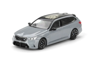 BMW M5 (G99) Touring Brooklyn 2025 grey metallic 1:64 Mini GT