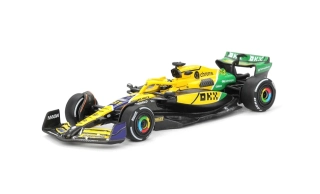 McLaren MCL38 #81 Oscar Piastri 2nd Place Monaco GP 2024 1:64 Mini GT