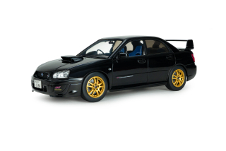 Subaru Impreza WRX STI 2004 Java black pearl 1:18 Solido