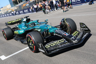 Aston Martin Aramco F1 Team AMR25 #18 L.Stroll Austin GP 2025 1:43 Minichamps