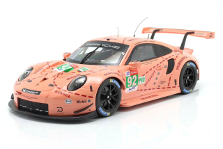 Porsche 911 991 RSR *Pink Pig* #92 Christensen/Estre/Vanthoor Winner LMGTE-Pro Le Mans 2018 1:12 Ixo Models
