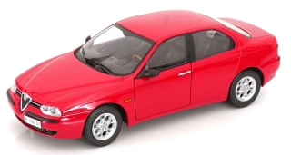 Alfa Romeo 156 2.5 V6 24V 1997 red/black interior 1:18 Mitica