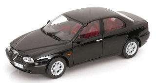 Alfa Romeo 156 2.5 V6 24V 1997 black/red interior 1:18 Mitica