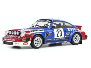 Porsche 911 SC Gr.4 Coupe #23 J.Almeras/C.T.Gilbert Rally Monte Carlo 1981 night version 1:18 Ixo Models
