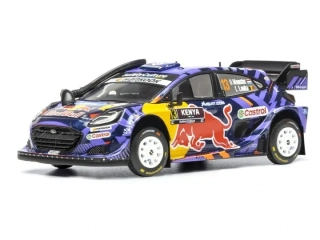 Ford Puma Rally1 Team M-Sport WRT #13 Munster/Louka 5th Rally Kenya Safari 2025 1:43 Ixo Models