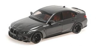 BMW M3 2024 grey metallic 1:18 Minichamps 