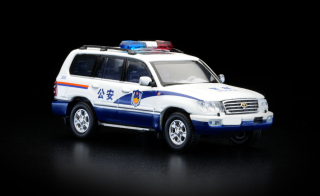 Tank 400 Police Car white/blue 1:64 XCartoys