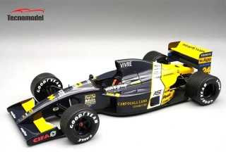 Minardi F1 M191 Ford #24 R.Moreno Australian GP 1991 Rain Tyres 1:18 Tecnomodel