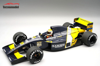 Minardi F1 M191 Ford #23 P.Martini Monaco GP 1991 with Pilot Figure 1:18 Tecnomodel