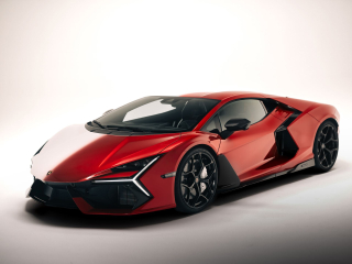 Lamborghini Revuelto Lamborghini Day Japan Bianco Asopo Fading to Rosso Khonsu 1:43 Look Smart Models