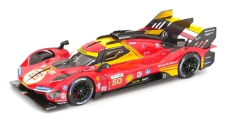 Ferrari 499P AF Corse #50 Fuoco/Molina/Nielsen Winner 24H Le Mans 2024 1:18 Bburago