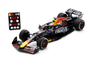 Oracle Red Bull Racing RB21 #1 M.Verstappen Winner Las Vegas GP 2025 with Pit Board 1:43 Spark