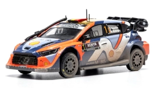 Hyundai i20 N Rally1 #1 Neuville/Wydaeghe Safari Rallye Kenia 2025 1:43 Ixo Models