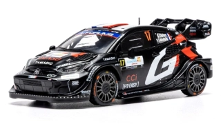 Toyota GR Yaris Rally1 #17 Ogier/Landais Rally Islas Canarias 2025 1:43 Ixo Models