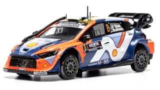 Hyundai i20 N Rally1 #8 Tänak/Järveoja Safari Rallye Kenia 2025 1:43 Ixo Models