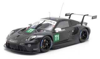 Porsche 911 RSR #T1 Testcar black 1:18 Ixo Models