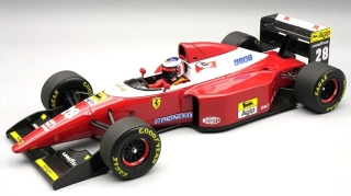 Ferrari F1 F93A Team Scuderia Ferrari #28 G.Berger German GP 1993 with Pilot Figure 1:18 Tecnomodel
