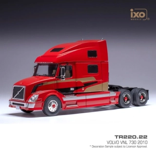 Volvo VNL 730 2010 red/decor 1:43 Ixo Models