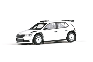 Škoda Fabia III FL Rally2 Evo 2019 bílá 1:43 Abrex