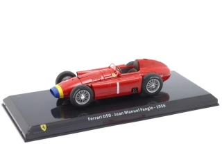 Ferrari D50 #1 J.M.Fangio Formula 1 World Champion 1956 1:24 Premium Collectibles